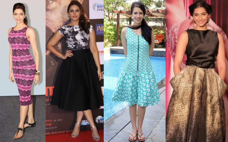 How To Rock Your Midi Dress Bollywood Style - Maggcom